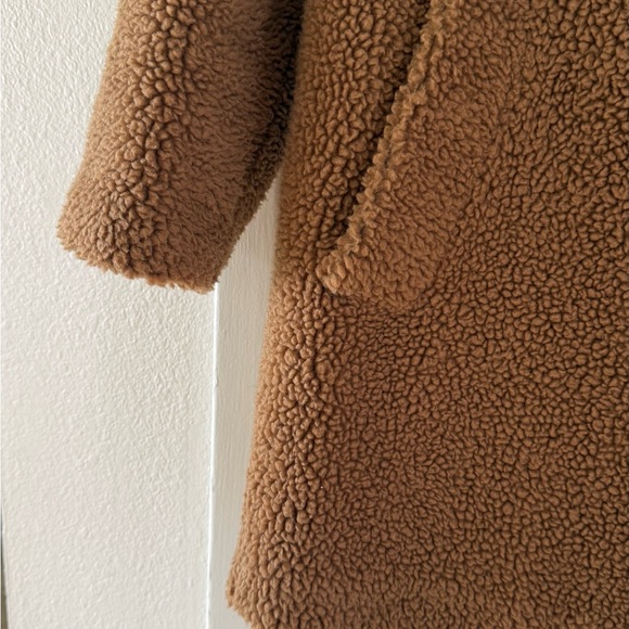 Abercrombie & Fitch brown teddy bear jacket - Picture 4 of 5